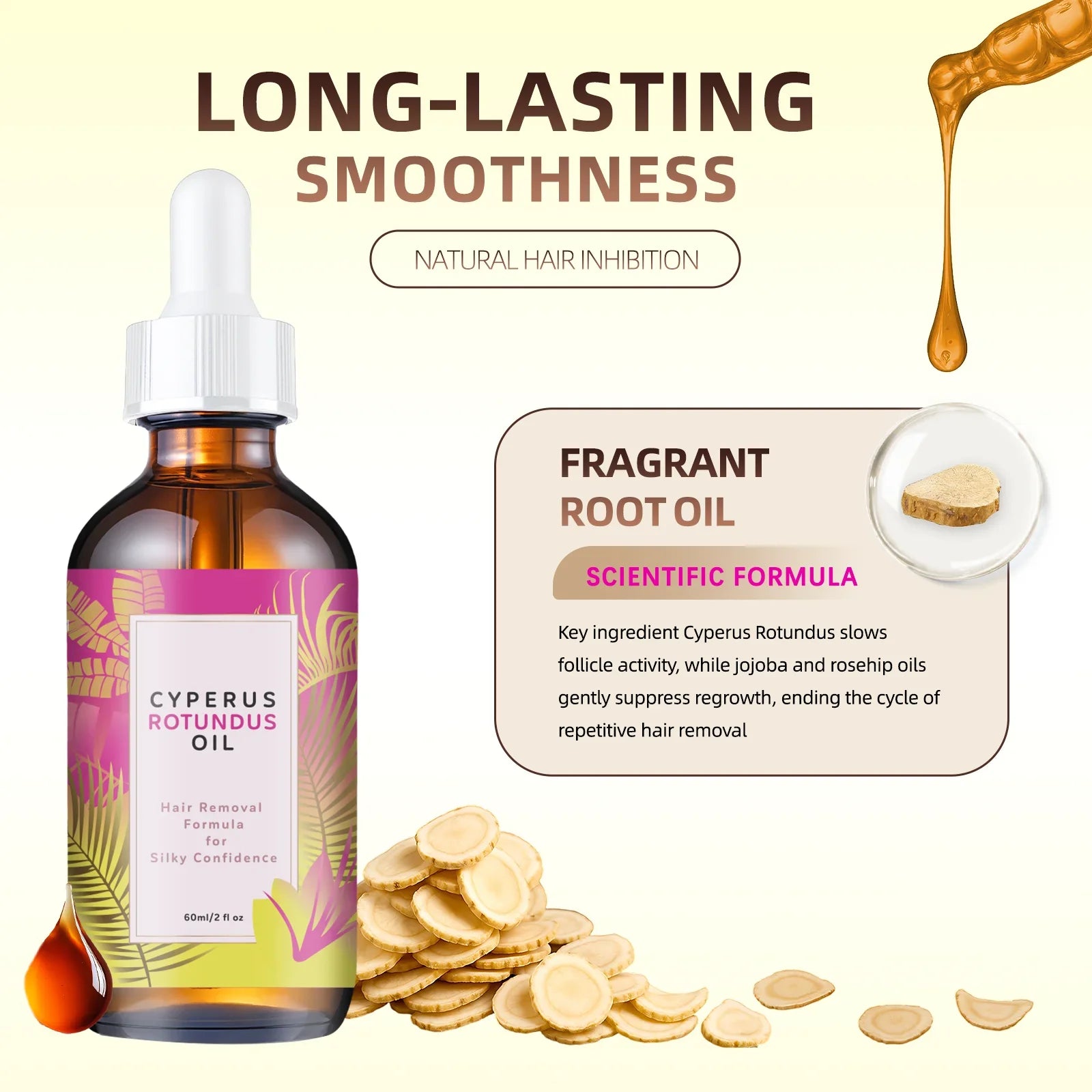 Smooth Skin Hair Reducer Oil